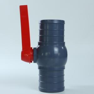 China Water Saving Irrigation 3 Way Plastic Ball Valve Customizable PVC Three Way Valve on sale