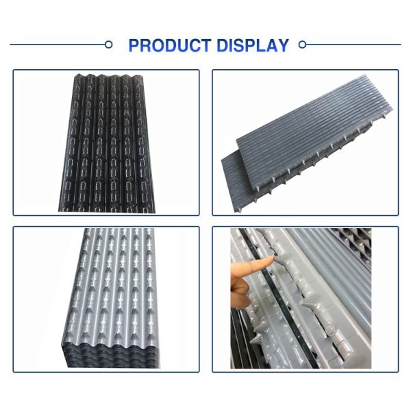 PVC Fill Cooling Tower 50mm Cellular Cooling Tower Drift Eliminators Suppliers