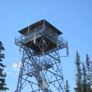 Buy cheap 60m Galvanized Lattice Steel Military Guard Tower product