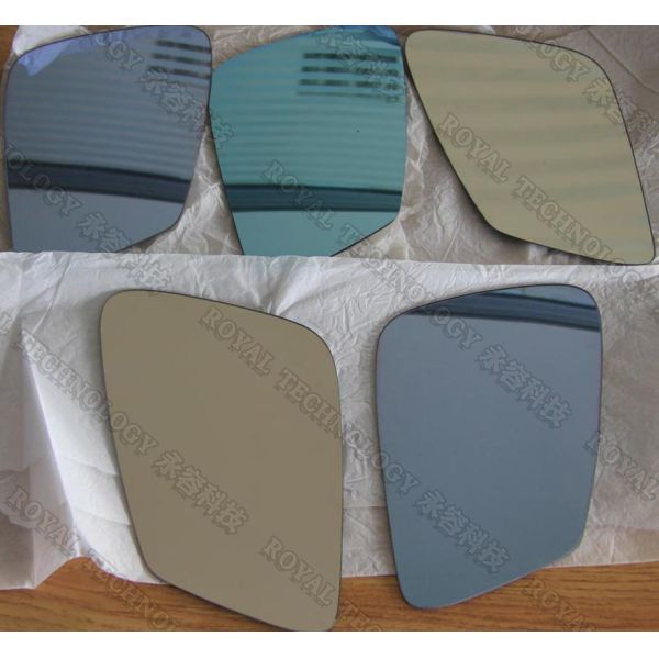 Automotive Mirror Aluminum / Chrome Vacuum Metalizing Machine , Magnetron Sputtering Coating For Automotive Mirrors