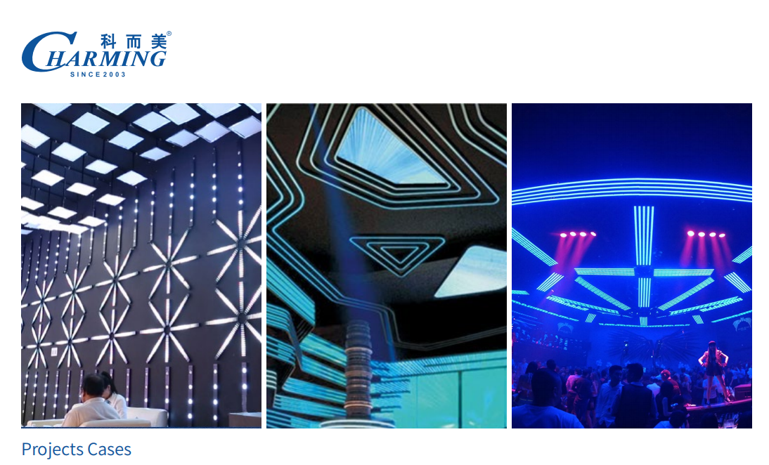 Wall-mountable Charming Product LED X Magic Bar For Entertainment Event Modular Design Charming Product LED X Magic Bar RGB LED Pixel Bar