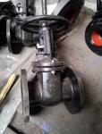 Py10 rising stem GOST cast iron gate valve