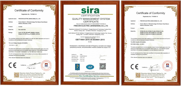 2000m 125KVA VFD Inverter , AVR High Frequency VFD 0.7kHz 690vac