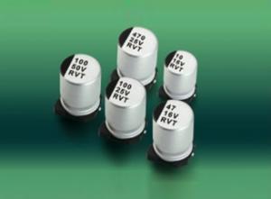 Buy cheap RVT Series Aluminum Electrolytic Capacitor SMT High Cost Performance product