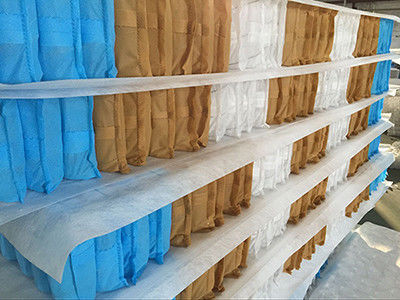 Queen Size Hotel Mattress Pocket Spring Unit 3 Zone / 5 Zone / 7 Zone High Resilience