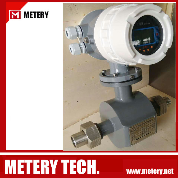 Ti electrode Concrete Magnetic Flow meter