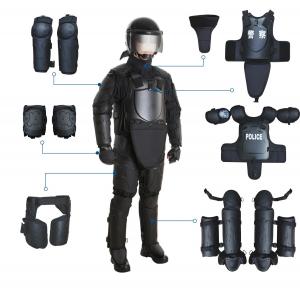 China Impact Resist PC Back Armor For Riot Control , Body Protection Anti Riot Gear on sale