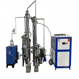 Buy cheap Falling Film Evaporator 50L Stainless Steel Ethanol Vacuum Distillation product