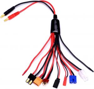 Buy cheap 9 In 1 Splitter Cable RC Lipo Battery Charger Connector Adapters product