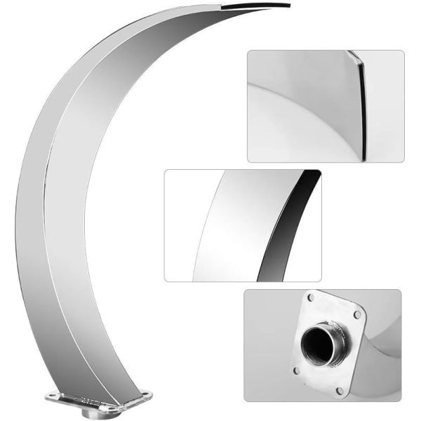 SPA Swimming Pool Accessories Massage Equipment Stainless Steel Complete Set Waterfall Fountain