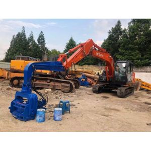 Pile Driver - 18 Ton Excavator Compatibility & Stable Operation