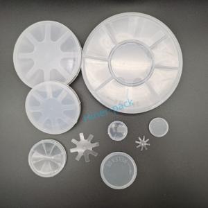 Buy cheap OEM 1 Inch Single Wafer Coin Shipper PP Wafer Carrier product