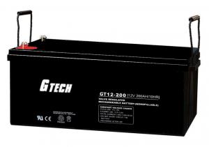 Buy cheap Pasted Flat Type High Capacity Lead Acid Battery , AGM VRLA Deep Cycle Battery product