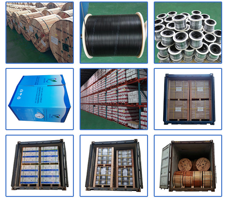 GYTS53 Outdoor Fiber Optic Cable Double Jacket Direct Buried Al Tape Steel Armoured
