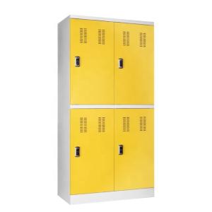China KD Cold Rolled Steel Waterproof Metal Storage Locker Cabinet on sale