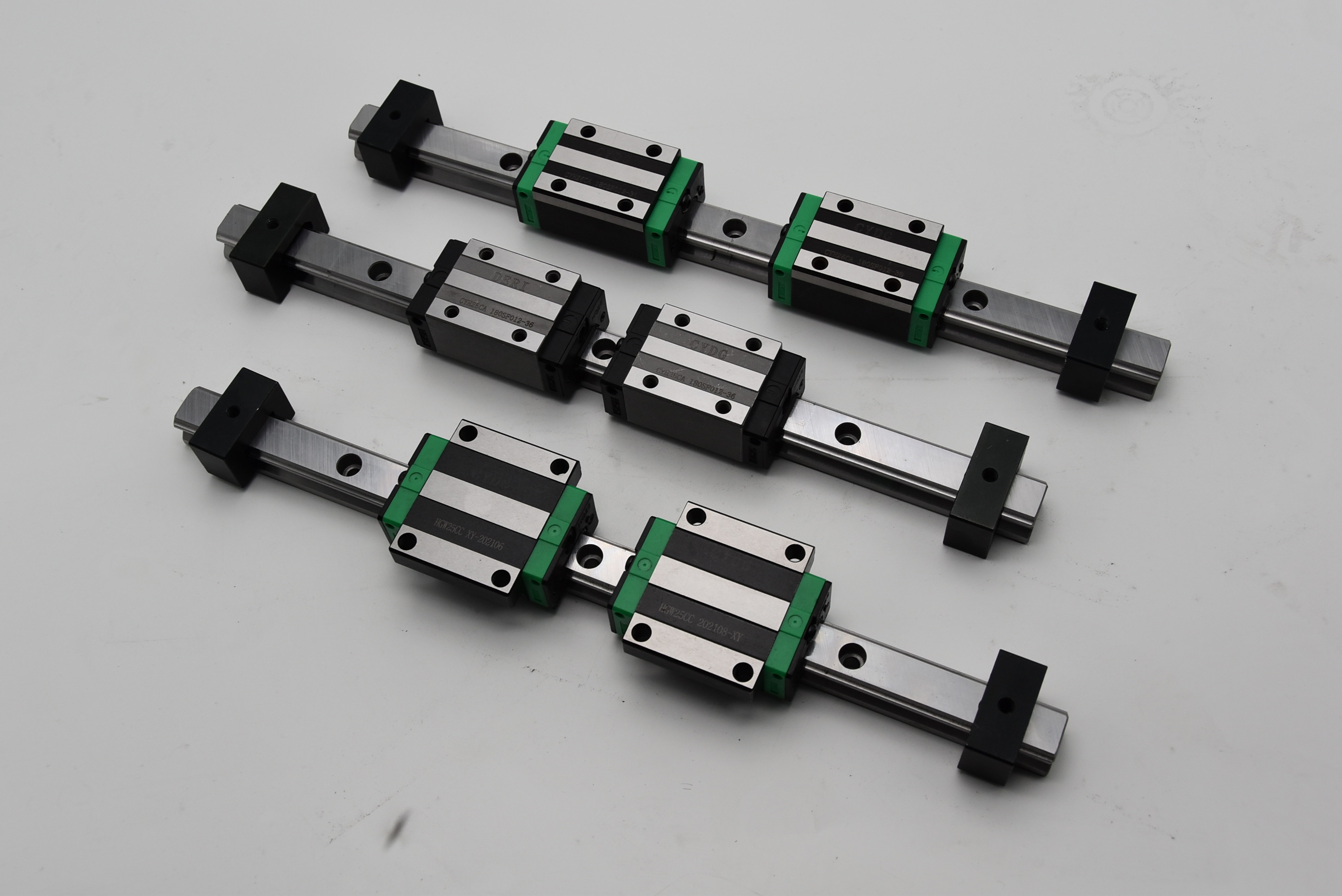 CNC Aluminum Linear Guide Rails And Blocks Carriage HGR35