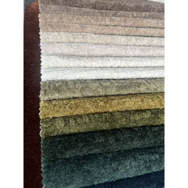 400GSM 142CM Width Super Soft Knitted Sofa Fabric for Luxury Home Decoration