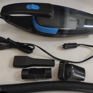 China DC12V Handheld Car Vacuum Cleaner With Cigarette Lighter LED Lamp Plastic Black on sale
