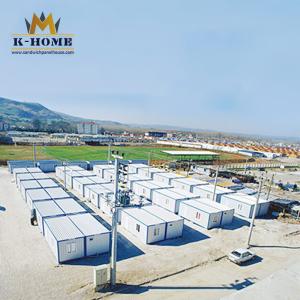 Buy cheap Sandwich Panels Flat Pack Prefab House Mining Site Accommodation Use product