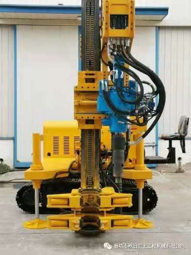Electric Motor Powered Multifunctional Drilling Rig With ISO 9001 BHD - 175