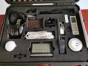 Buy cheap Long Transmission Distance 5w Wireless Listening System 16 Receiving Channel product