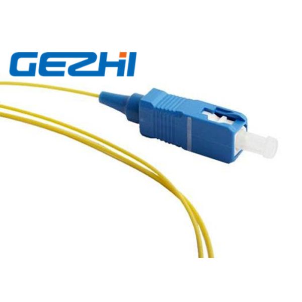 SC UPC SM Simplex 3mm Patch Cord Accessories 1 Meter Yellow Optical Cable LSZH G.652D