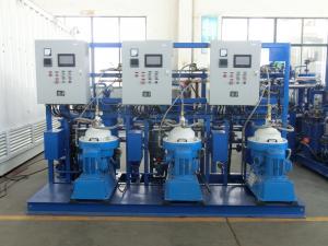 Buy cheap Automatic Lube Oil / Heavy Fuel Oil Separator , Centrifugal Oil Separator product