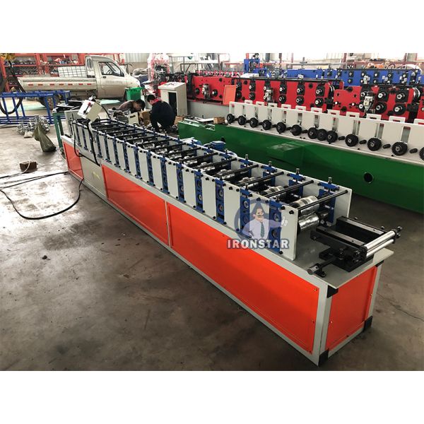 M shape channel roll forming machine in Korea M type roll forming machine