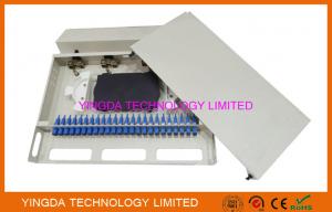 Buy cheap 1U 24 Port 19 SC SM 24 Cores Fiber Patch Panel SC Pigtail And SC Adapters product