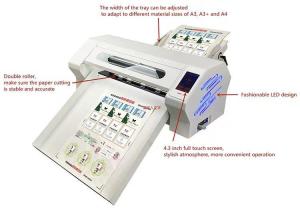 Buy cheap Multi Label Cutter Machine With Auto Sheet Feeding System product