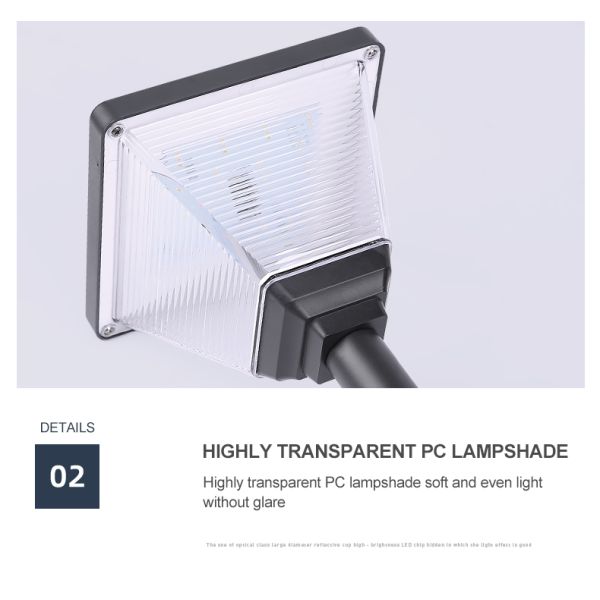 IP66 Waterproof Outdoor Garden Easy Stall All In One ABS Pathway Lights For Park Yard Patio Villas