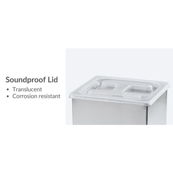 2L Lab Ultrasonic Cleaning Tanks SUS304 Material 150w 40kHz With Degas Function