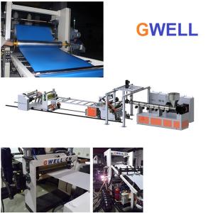 China PC Opaque Plate Making Machine PC Heat Resistance Sheet Extrusion Line Single Screw Extruder on sale