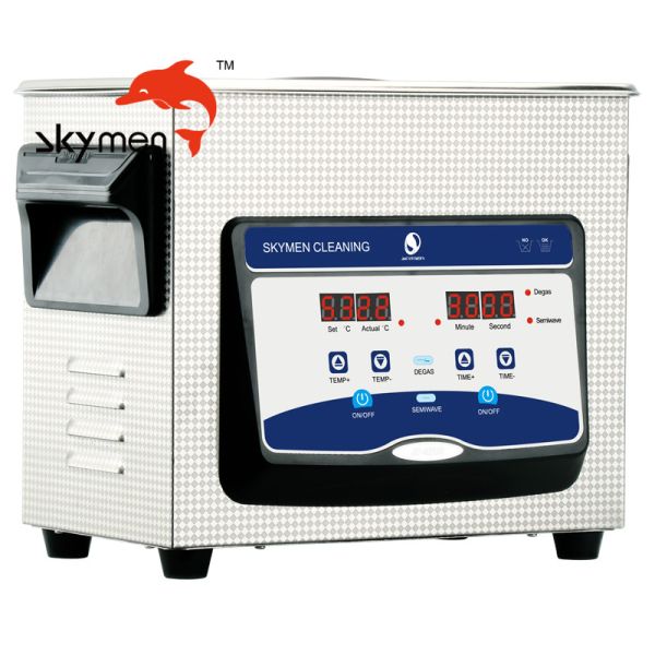 3.2L Benchtop Skymen Ultrasonic Cleaner for Cleaning Dental Parts Lab Chemical Equipment