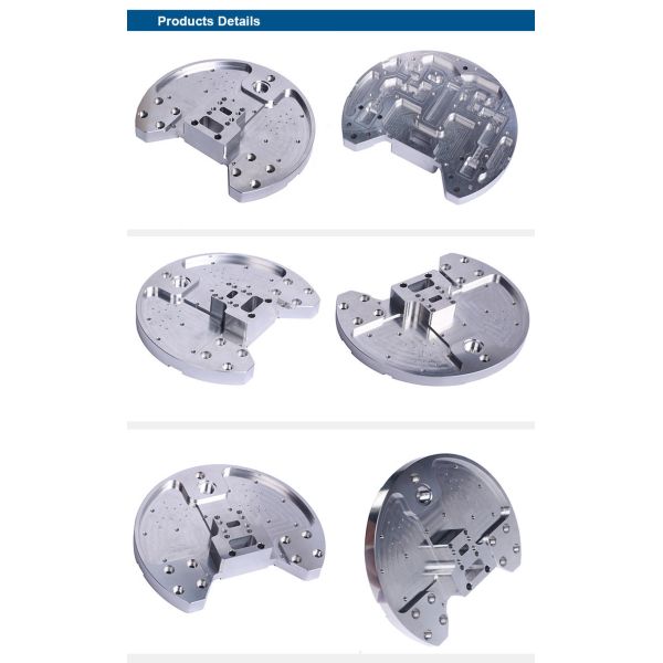 High Precision Aluminum OEM CNC Metal Machining Parts Milling Service