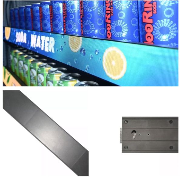 P1.25mm COB led advertising display supermarket