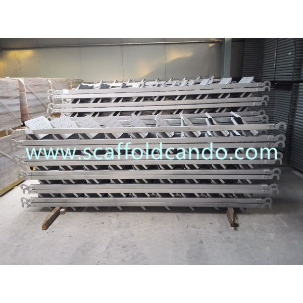 Good performance scaffolding frame system stair case 420*2397mm, can match 1219*1524mm main frame ladder frame