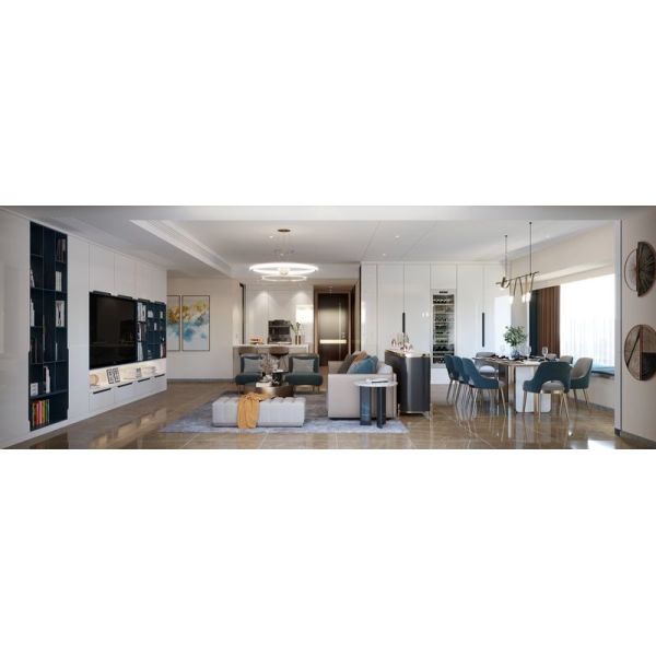 Modern Aesthetic TV Cabient With Multiple Storage Solution And Durable Structure