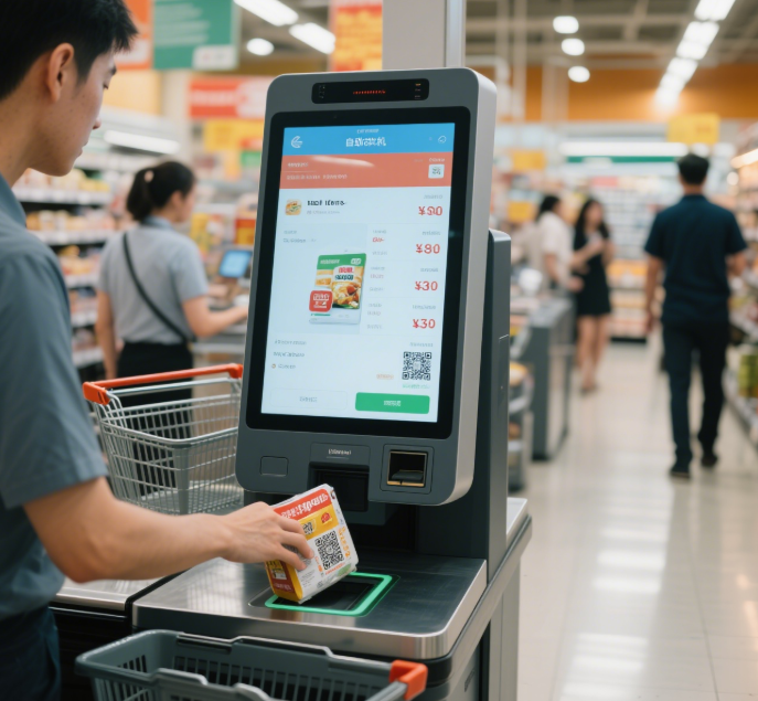 Self Service Ordering Machine Embedded Motherboard With Instant Start RK3566 CPU And Anti Collision Operating System