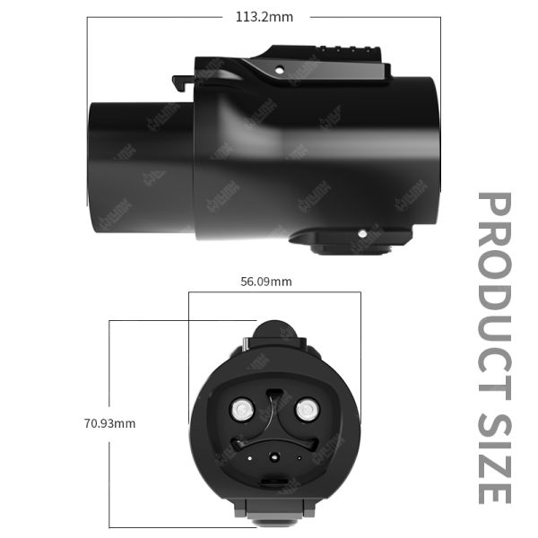 Olink Manufacturer IP54 AC EV Charger GBT Adapter Charging 80A Connectors NACS to GBT Adapter