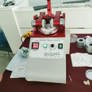 China Fabric Rotary Abrasion Tester Taber Abrasion Tester Testing Equipment on sale