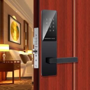 Buy cheap Aluminium Alloy Keyless Wifi Lock Pin Code 65mm Thickness For Airbnb Apartment product