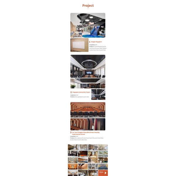 High-Durability Perforated Acoustic Panel Aesthetic & Functional for Museums