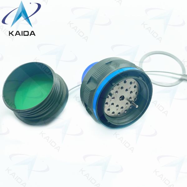 1000 Mating Cycles Single Mode Fiber Optic Connectors Polished Panel Mount Compression Connectors.J599A8/26WH24N.8D