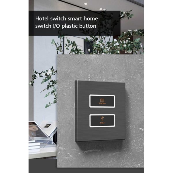 Laffey 5 conjoined Smart Push Button Wall Switch For Light Control