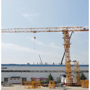 China erecting Flat Top Tower Crane And Hoist 10 Tonne on sale