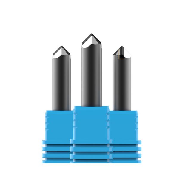 PDC diamond engraving tools hexagon angle doule edge stone carving router bit