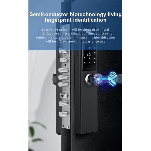 Exterior Interior Selockey Aluminum Sliding Pull Door Lock