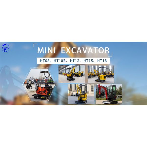 1800kg Crawler Mini Excavator 1.8t Hydraulic Digger For Roadworking