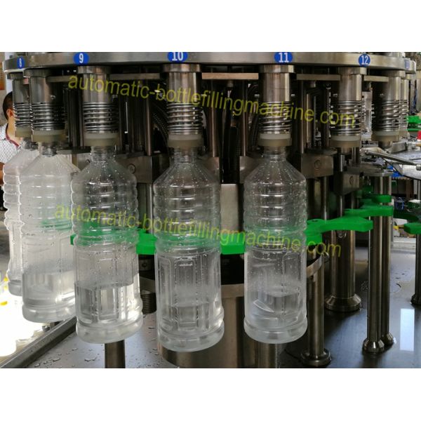 250 - 2000ml Water Bottle Filling Machine Mineral / Purified Water Making Machinery Plant
